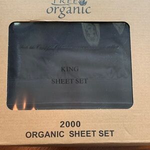King Organic Sheet Set
